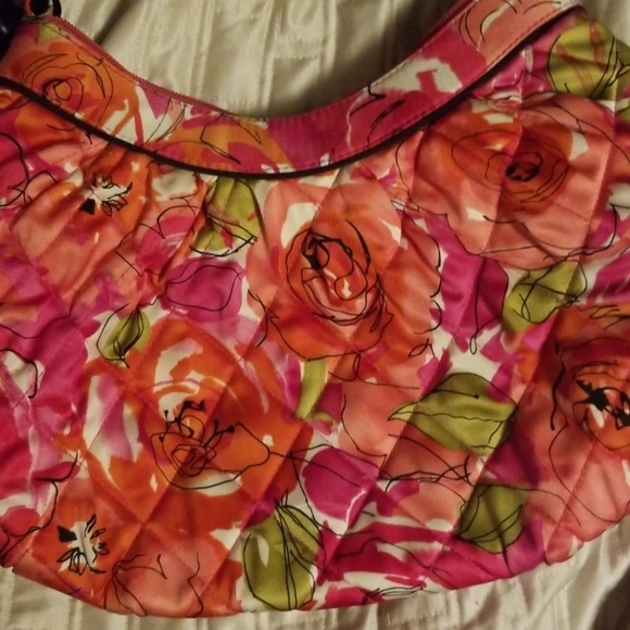 Vera Bradley Floral Handbag with Chain & Wallet - Picture 5 of 8